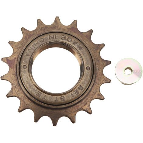 Adaptateur de volant d'inertie à entraînement droit pour roue libre de vélo 18 dents, compatible avec les moteurs MY1016Z, MY1016, MY1018 et MY1020. Accessoire de remplacement pour vélo. (1/5)