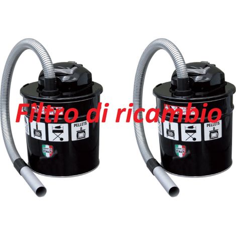filtre de remplacement lavable pour aspirateur A cendres Lavor Ashley 200 300 1.0 Ri (1/2)