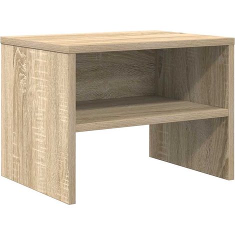 Comodino  Armadio da Notte  Mobiletto da notte Rovere Sonoma 40x30x30 cm in Legno Multistrato (1/5)