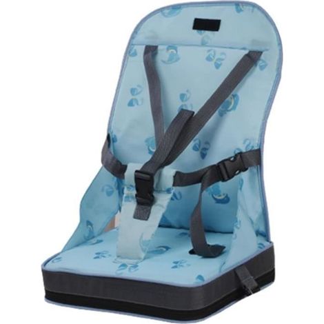 Rehausseur Chaise Enfant Rehausseur De Chaise Bebe Rehausseur Enfant, Sécurité Eponge Confortable Coussins avec Longue Sangle (1/4)