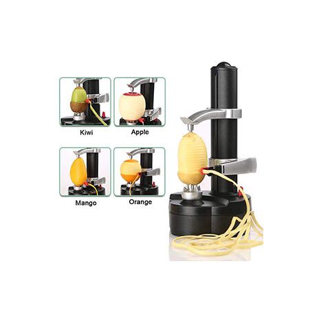 Éplucheurs de pommes de terre électriques Éplucheur de pommes de terre rotatif automatique Machine à éplucher les pommes de terre Automatique Fruits Légumes Cutter Cuisine Peeling Tool