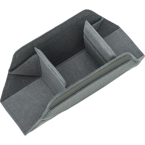Bolsa interior flexible y resistente a los golpes para cámaras y equipos fotográficos, compartimento ajustable, acolchado extraíble para accesorios.