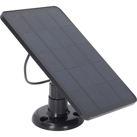 Panneau solaire portable 4W avec câble micro USB intégré pour appareils électroniques (1/5)