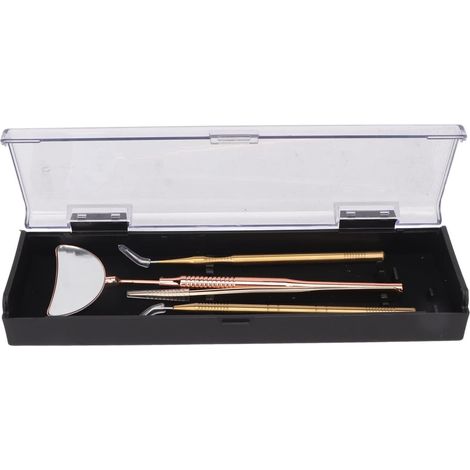 Ensemble de Miroirs de Pinces à épiler pour Extensions de Cils, en  Miroir en Verre HD Antibuée, Poignée Antidérapante, Rotation à 360°, Support Amovible, Compatible avec une Utilisation à (1/5)