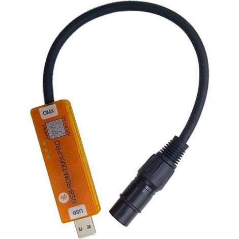 Contrôleur RMD - USB-RMD-DMX2.0 - Pour Éclairage Scénique - Bluetooth - 3,3 V à 5 V - 0 à 15 m - Orange - 1 Pièce (1/5)
