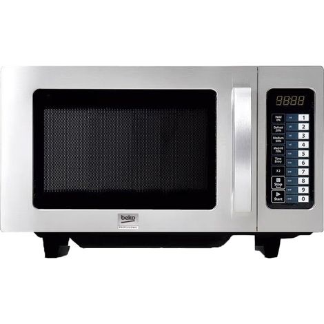 Whirlpool – Micro-ondes professionnel 25L sans plateau tournant – Puissance 1000W – Idéal pour espaces confinés – Pour cuisson rapide et homogène