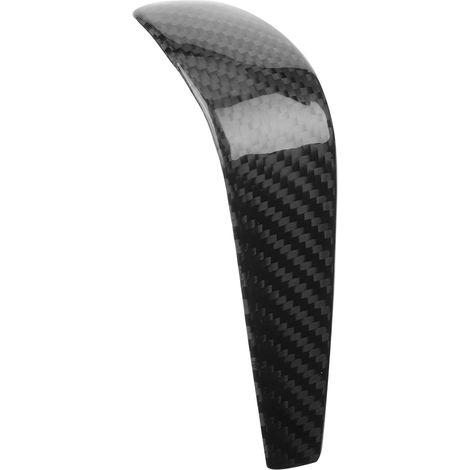Autocollant de pommeau de levier de vitesse en fibre de carbone compatible avec les modèles Série 1/3 / X1 E90 E92 E93 E87 (1/5)