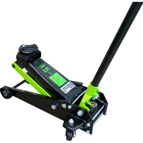 Crick cric sollevatore idraulico da 3.5 TON Carrellato alzata massima 3500KG JBM