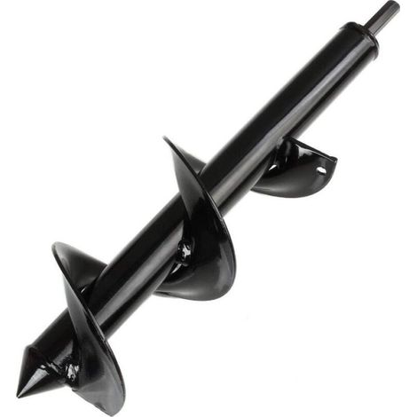 ASelected Mèche Tarière pour Perceuse, Jardin Foreuse Ø 80mm, Jardin Tarière pour Perceuse électrique, Outil de Plantation Pratique pour Fleur Planter des Arbres Arbustes (1/5)