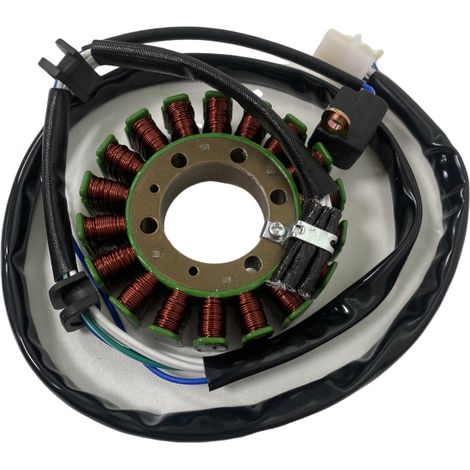 Magneto-stator coils for XV250 motorcycles, compatible with Yamaha XV125, Virago250 and SRV250--DTEKGAZ