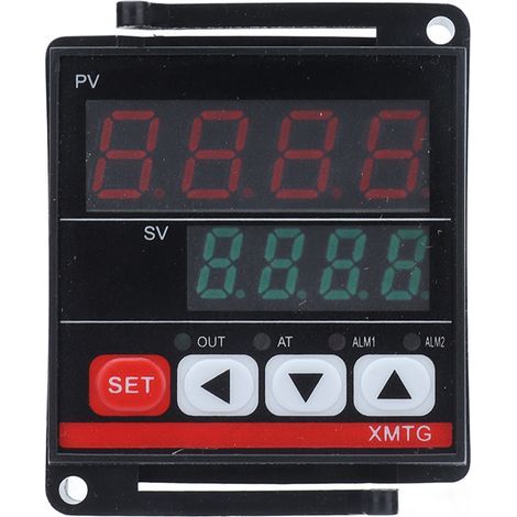 SSR-Digitaltemperaturregler, einstellbarer intelligenter Thermostat, Schleifenmontage, AC 220 V (1/5)