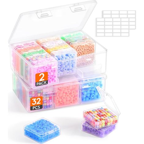 Scatola Organizer per piccoli accessori con divisore 2 pezzi 5 cm (1/5)