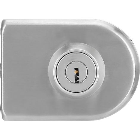 de porte vitrée en acier inoxydable accessoire de sécurité