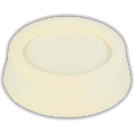tecuro Schwingungsdämpfer Schallschutzfüße für Spülmaschine und Waschmaschine, 4-er Set, weiß (1/3)
