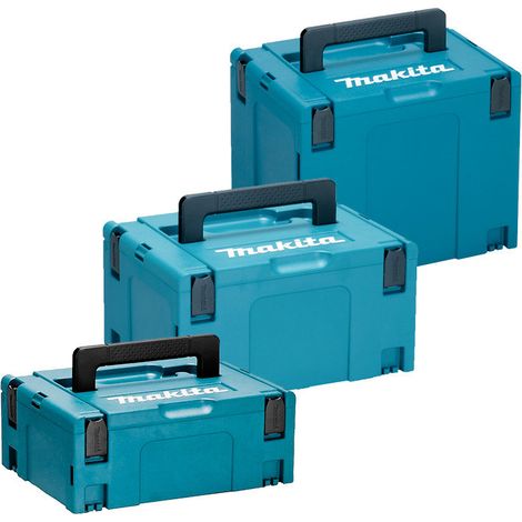 Set di 3 valigette di trasporto MAKPAC misure 2, 3 e 4 - MAKITA MAKPACSET