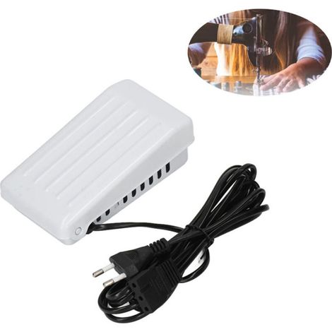 SJLERST Pédale de Machine Electrique à Couture Pédale Electronique 220V Avec Cordon Contrôleur Variable Universel de Vitesse Pédale de Commande à la Maison Machine à Coudre (EU Prise)