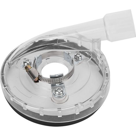 Carteret de ponçage à sec pour meuleuse d'angle, protection anti-poussière, accessoire outil électrique, disque abrasif 100mm, kit de capot incliné (1/5)