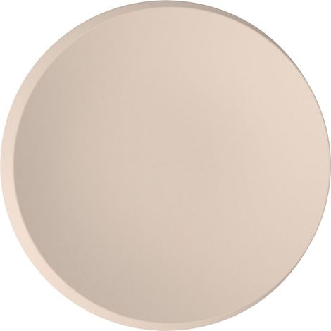 Assiette À Pain, Assiette Beige En Porcelaine