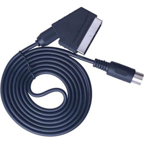 Cable Péritel V-pin - Sega Megadrive 1 - RGB AV - 1.8 m (1/4)