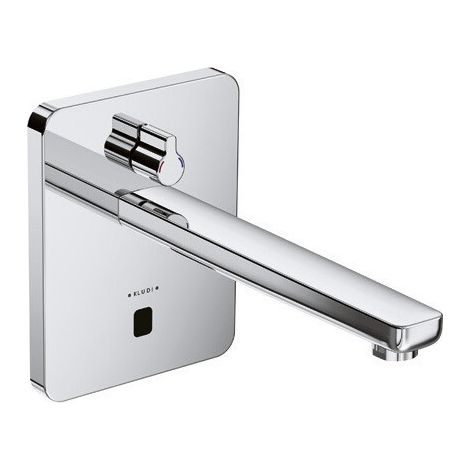 Mitigeur lavabo ZENTA E DN 15, saillie électronique 240 mm, alimentation 230 V chrome KLUDI