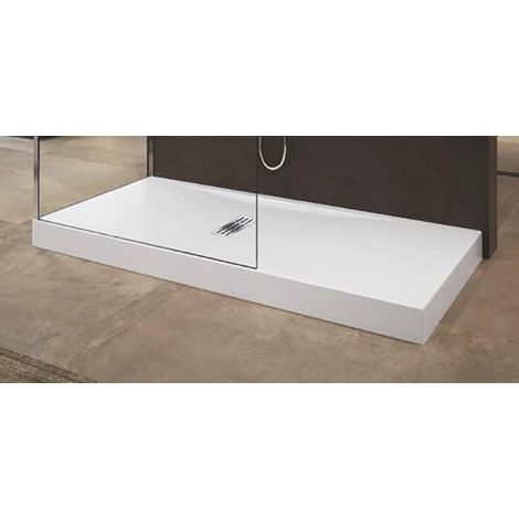 Custom Duschwanne 120X80x12cm beige matt