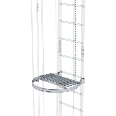 MUNK Zwischenplattform, klappbar Aluminium