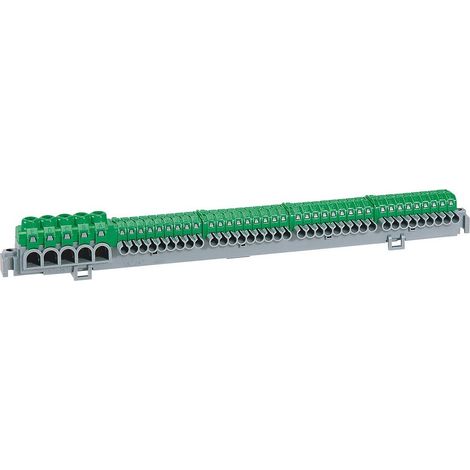 Bornier de répartition IP2X à connexion automatique coffret Plexo³ 12 modules et coffret encastré longueur 276mm LEGRAND 005053