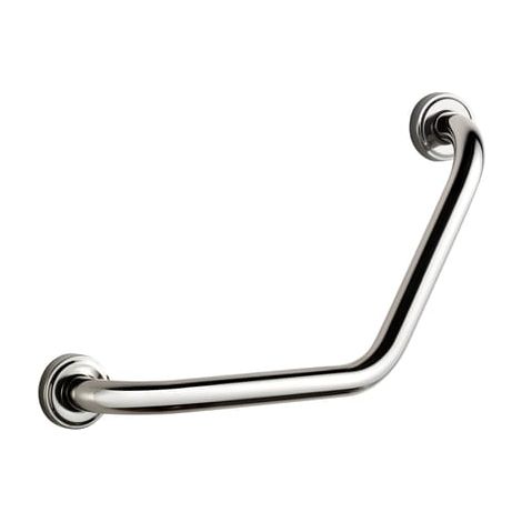 Poignée PMR coudée bain douche 135°