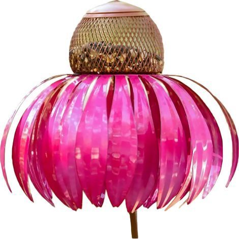 TAISHENGDA-Alimentador De Pájaros Salvajes De Pie Para Colibrí - Soporte De Cinturón De Metal Desmontable - Plástico Duro Premium - Decoración De Jardín (Rojo) (1/5)