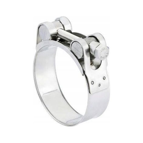 Abrazadera de tornillo Cybant galvanizada GBS W1 68-73