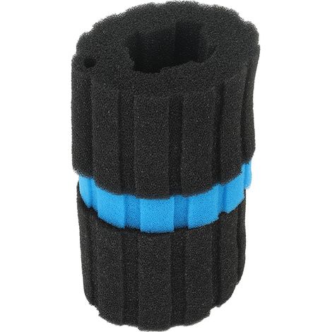 Ersatz-Filterschaumstoff für Aquatis Indoor Biopress: 1 feiner blauer Schwamm, 2 grobe schwarze Schwämme (1/5)