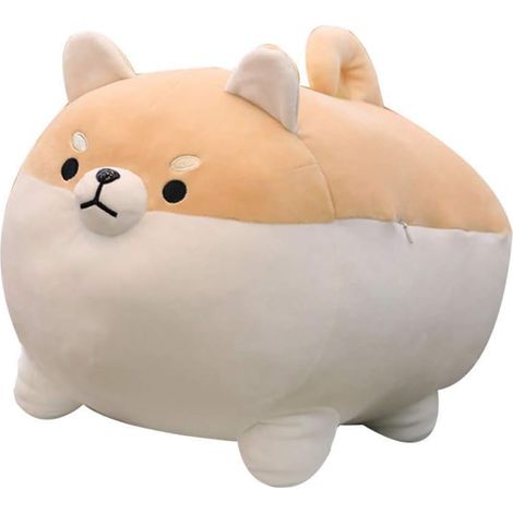 Oreiller doux en peluche pour chien en peluche, chien de poupée d'oreiller, cadeau pour filles garçons (40,6 cm)
