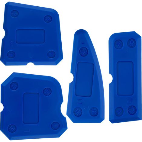 4 Pièces Outils D'étanchéité Outils de Calfeutrage Outils de Calfeutrage en Silicone pour Cuisine, Salle de Bain, Sol, Fenêtre (1/5)