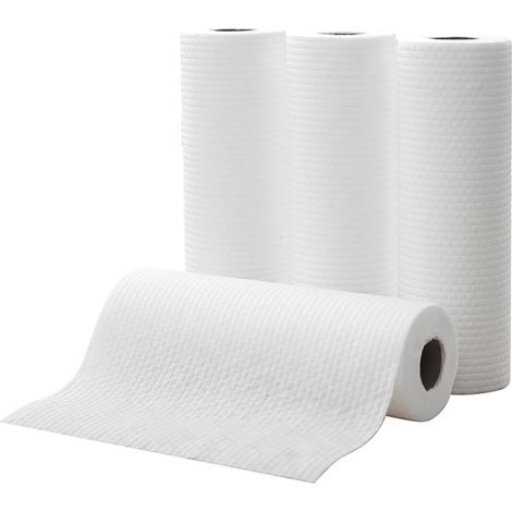 Chiffons de nettoyage jetables, tampons à récurer antiadhésifs et oléofuges, torchons (1/5)