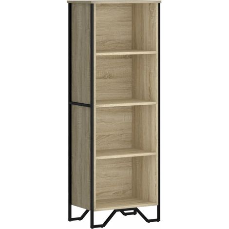Maison Exclusive - Bücherregal Sonoma-Eiche 50x31x137,5 cm Holzwe