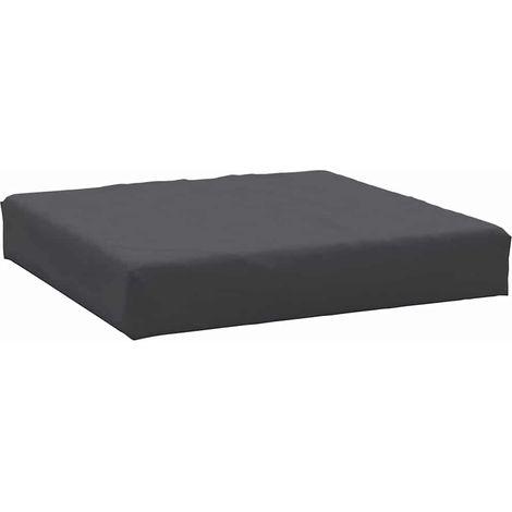 Maison Exclusive - Coussin de palette anthracite 60x60x6 cm tissu oxford (1/5)