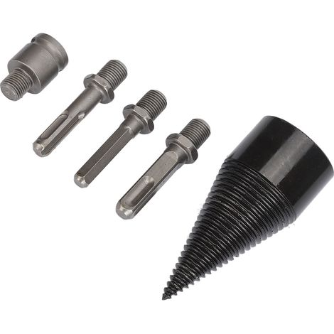 5 Pièces Mèche à Bois Fendeur de Bûches 45mm Acier Amovible Perceuse (1/5)