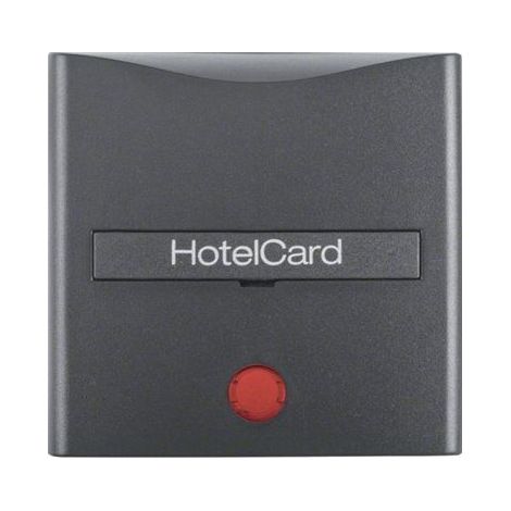 Interruptor berker hotel-card acabado mate aplicación hotel