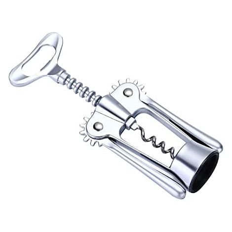 Tire-bouchon en acier inoxydable, tire-bouchon pour bouteilles de vin, accessoires pour amateurs de vin, serveurs et barmans-AquaForge