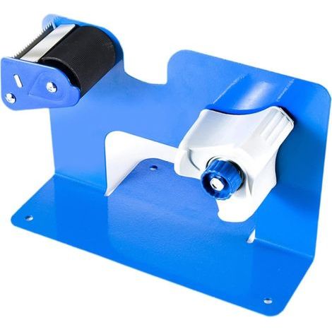Blaues Klebebandbeutel-Verschließgerät, Klebebandbindemaschine, praktischer Multifunktionsspender für Obst- und Gemüseläden (1/5)