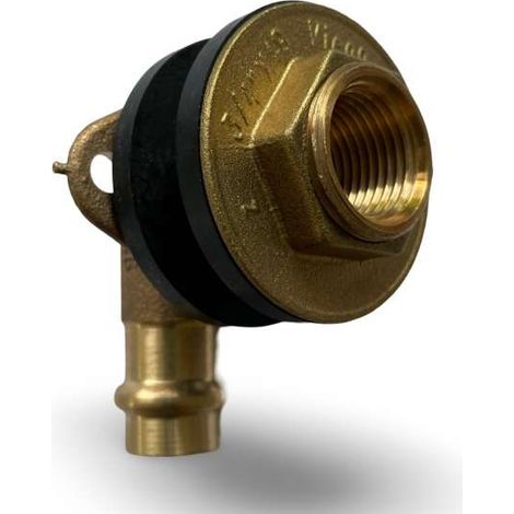 Viega Sanpress Wandscheibe Md 2232.11 Wanddurchführung 15x ½ x ¾ x 35