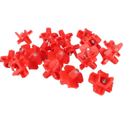 Abreuvoir automatique pour poulet, 20 pièces, robinet d'arrosage automatique pour volaille, monté à l'extérieur pour cailles, canards, oies, oiseaux