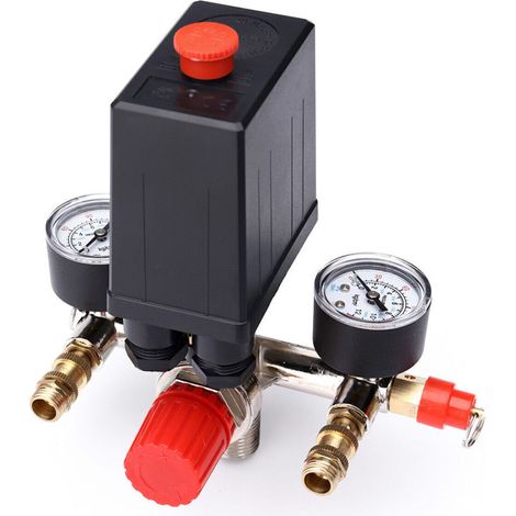 Pour pressostat de compresseur, interrupteur de compresseur, régulateur de pression avec pressostat (1/5)