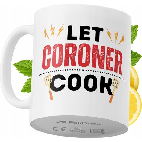 Mug humoristique pour médecin légiste, avec texte amusant et design graphique. Idéal pour les anniversaires, les fêtes et les occasions spéciales. Mug premium pour la maison, le bureau et le travail.  (1/5)