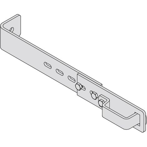 Hymer Wandhaken verstellbar, Stahl, Verstellbereich 155-245 mm