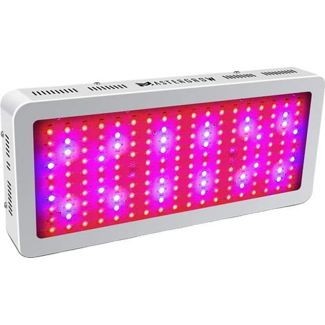 Lámpara LED de cultivo, espectro completo, bajo consumo energético, doble chip, 1800 W. (1/2)