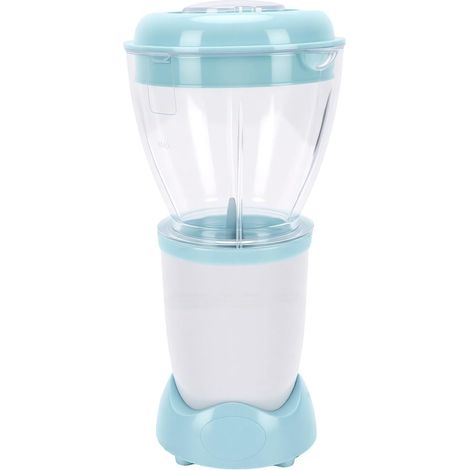 Robot culinaire pour bébé, 200 W, système complet de préparation des aliments pour bébé avec 6 grilles pour aliments pour bébé, tige de mélange, pour fruits, viande, mixeur à purée (prise UE 220-240 V (1/5)