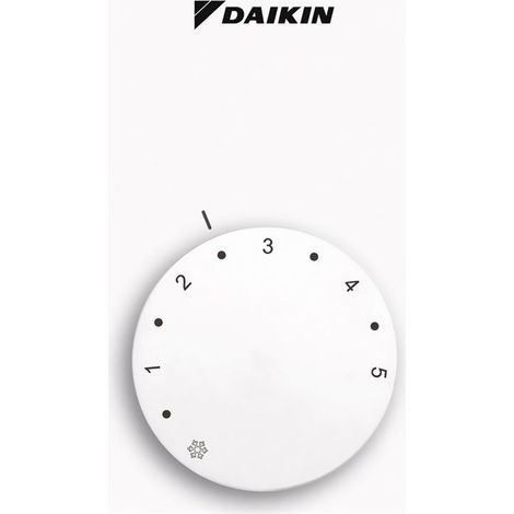 DAIKIN Raumregler Draht 230 V Für Heizen oder Kühlen,flache Ausführung, EKWCTRAN1V3