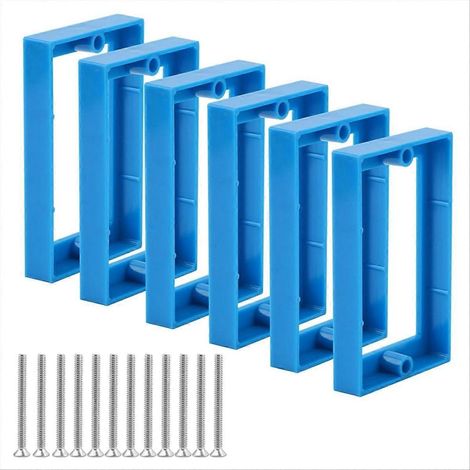 Set mit 6 Verlängerungskabeln für 1/2-Zoll-Einzelsteckdosen (1/5)