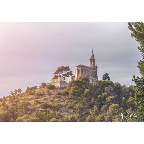 Tableau sur toile chapelle Jospeh 45x65 cm - Impression sur Toile Murale Décorative - Image imprimée en HD sur Toile - Toile sur Châssis en Bois FSC - Fabriqué en France (1/4)